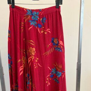 Xix Palms Floral Skirt